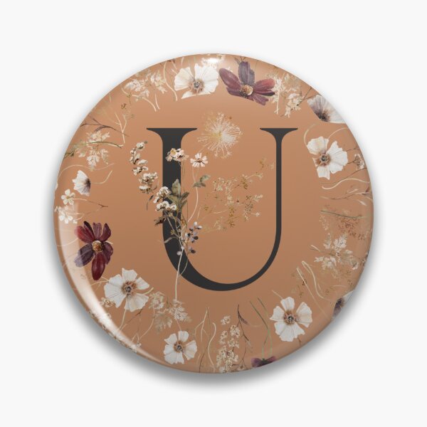 Item preview, Blooms Monogram U designed and sold by ElenaDanilo.