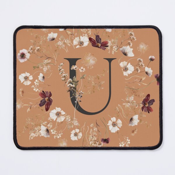 Item preview, Blooms Monogram U designed and sold by ElenaDanilo.