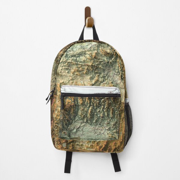 Item preview, 1950 Western United States Relief Map 3D digitally-rendered designed and sold by ThinkAboutMaps.