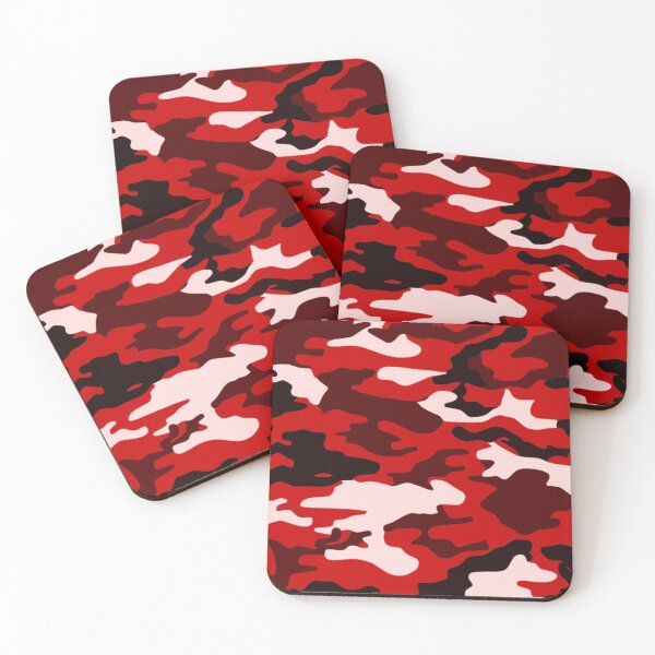 Item preview, Red camouflage  designed and sold by ELF2.