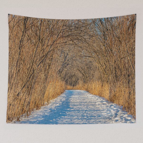 Item preview, A walk through the snowy trail in Winter designed and sold by FelCastro.