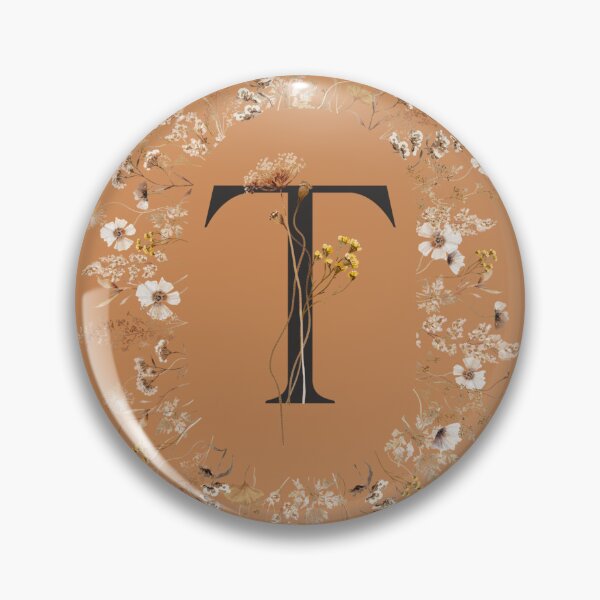 Item preview, Blooms Monogram T designed and sold by ElenaDanilo.