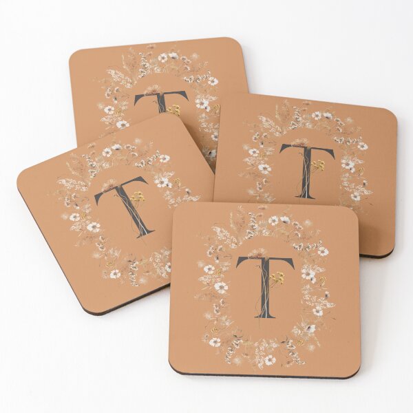 Item preview, Blooms Monogram T designed and sold by ElenaDanilo.