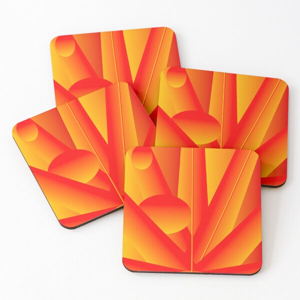 Item preview, Power UP Gamer SCIFI Neon Orange wall art designed and sold by EdwardMonet.