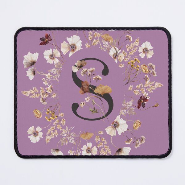 Item preview, Blooms Monogram S designed and sold by ElenaDanilo.