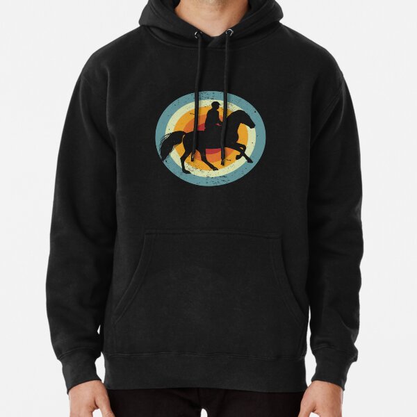Item preview, Black vintage horse silhouette - show jumper, retro designed and sold by rattob.
