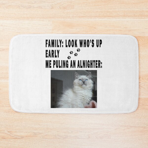 Item preview, family: look who's up early  ,,, me puling an alnighter: designed and sold by GOLDFAMILYSHOP.