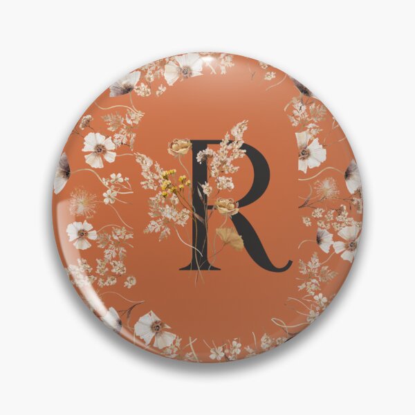 Item preview, Blooms Monogram R designed and sold by ElenaDanilo.