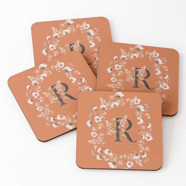 Item preview, Blooms Monogram R designed and sold by ElenaDanilo.