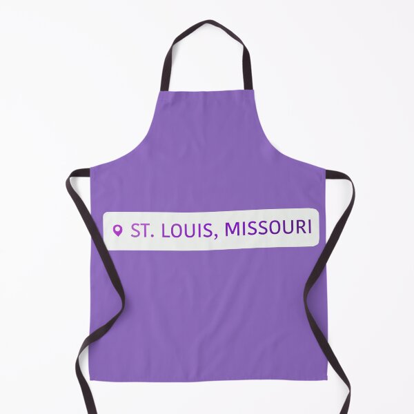 Item preview, St. Louis, Missouri Purple Location designed and sold by MaryaMeerkat.