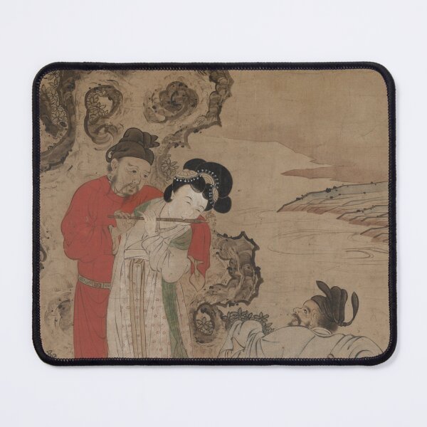 Item preview, Emperor Minghunag Teaching Yang Gueifei to play the Flute designed and sold by japanese-ukiyoe.