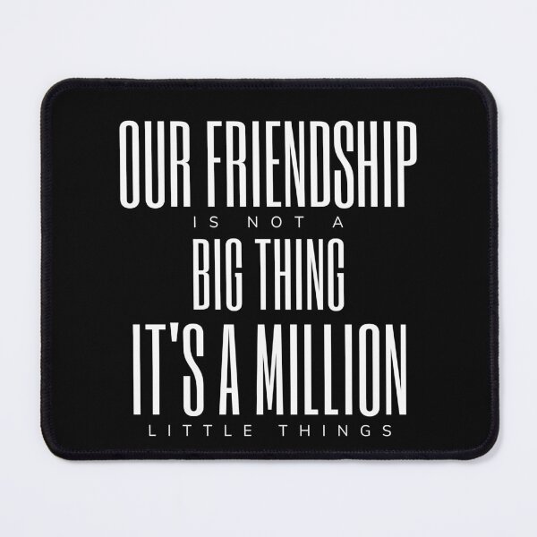 Item preview, Friendship Is Not a Big Thing, Funny Bestfriends designed and sold by uranus-art.
