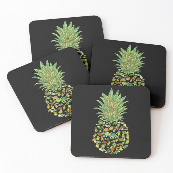 Item preview, Hawaii Pineapple Turtles animal designed and sold by ClamenTaon.