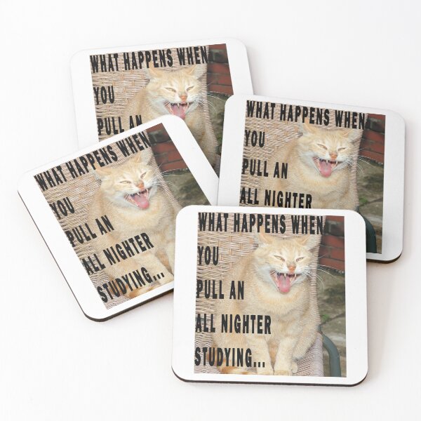 Item preview, what happens when you pull an all nighter studing... designed and sold by GOLDFAMILYSHOP.