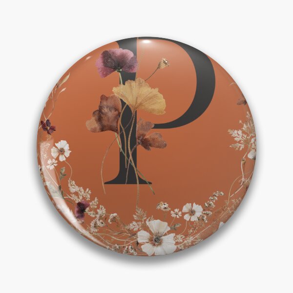 Item preview, Blooms Monogram P designed and sold by ElenaDanilo.