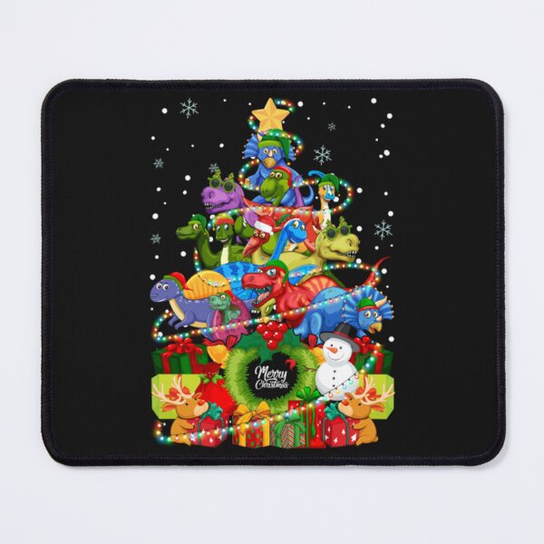 Item preview, Merry Christmas Dinosaurs Tree designed and sold by ClamenTaon.