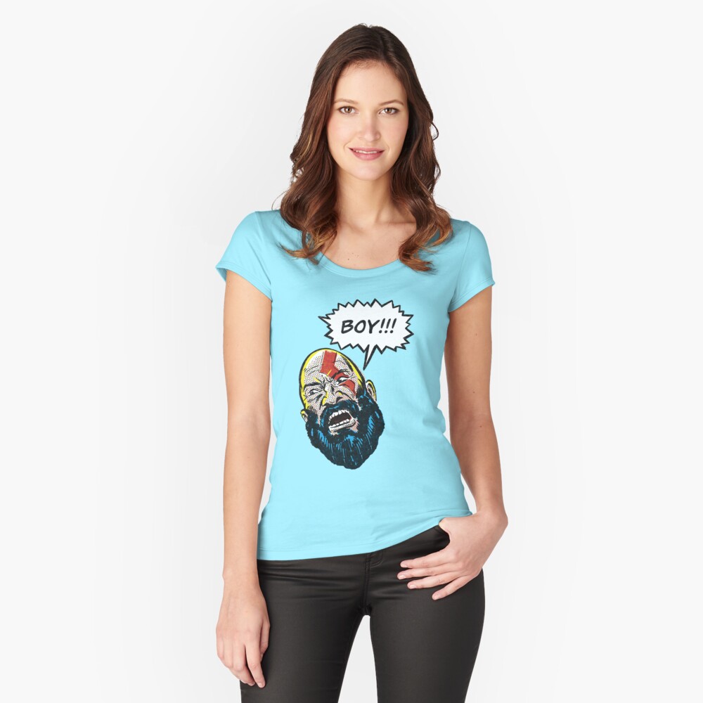 Item preview, Fitted Scoop T-Shirt designed and sold by MarkScicluna.