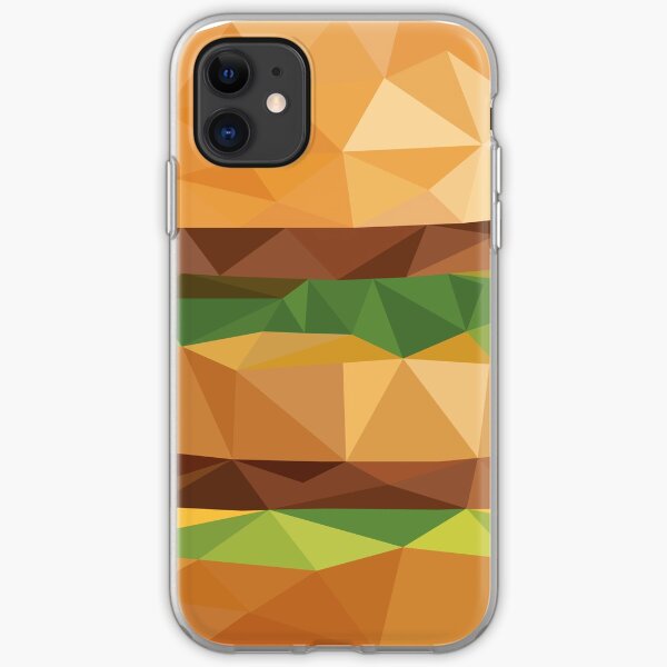 BigMac Lowpoly Funda blanda para iPhone