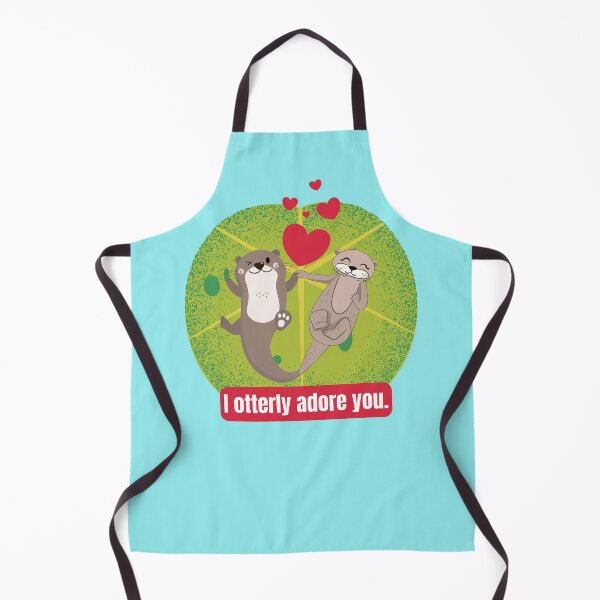 Item preview, Valentines - I otterly adore you  designed and sold by superbling.