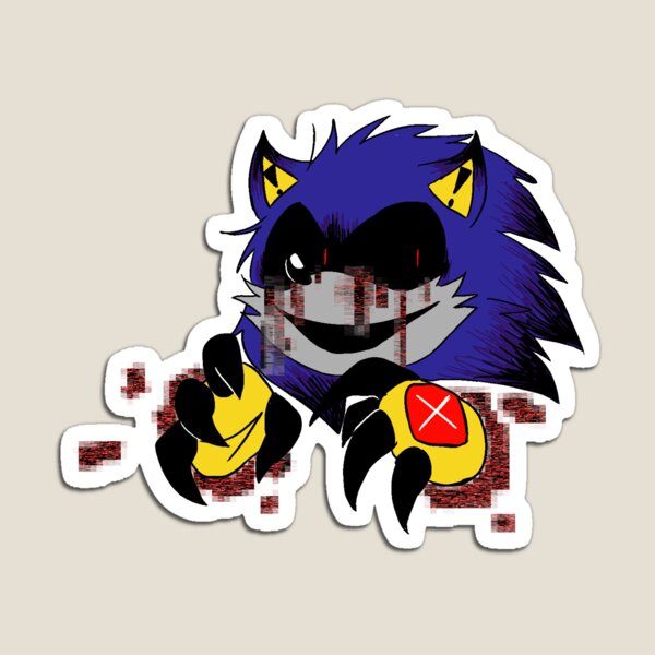 Lord X Sonic Exe Sticker - Lord X Sonic Exe Sonic Exe Fnf