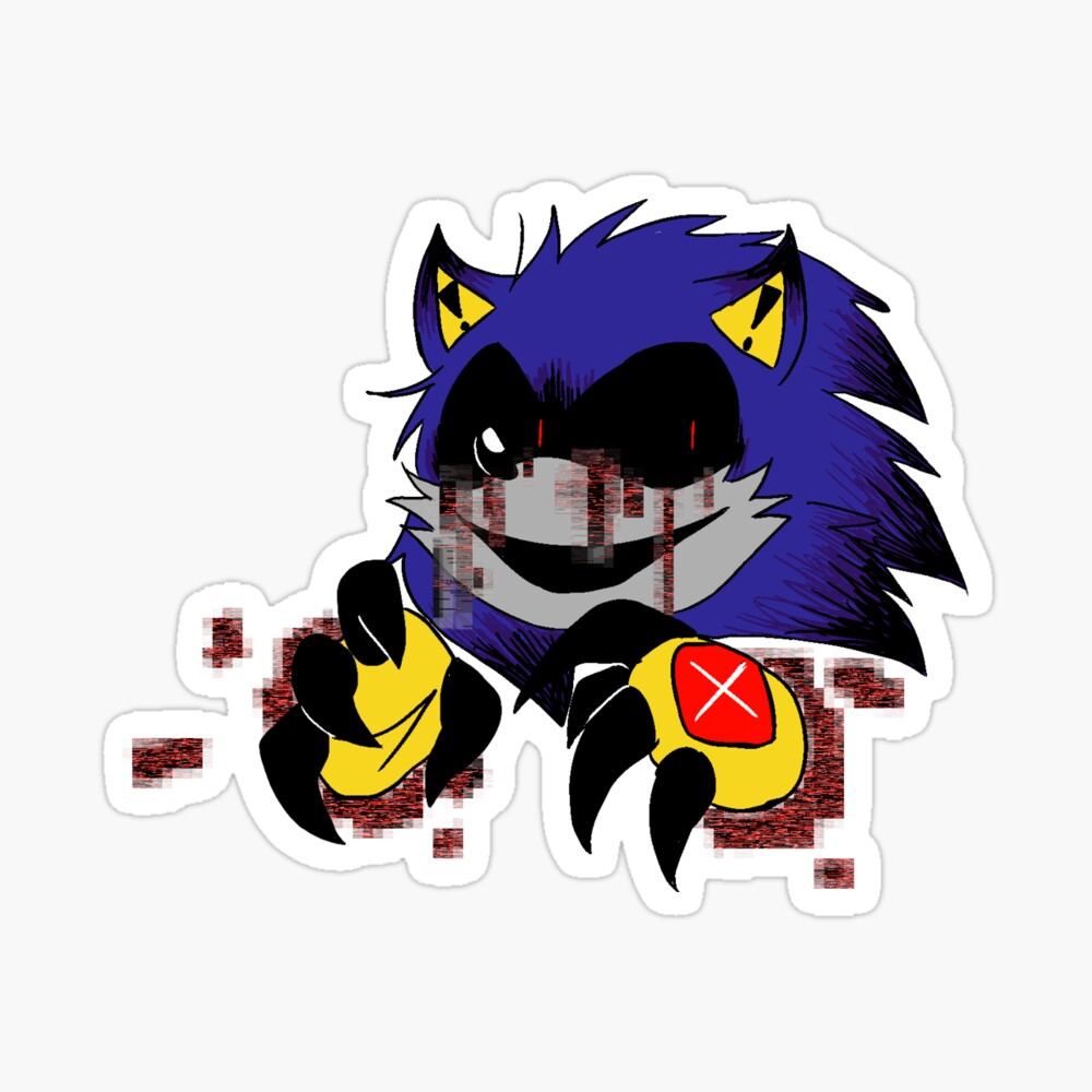 Lord X Vs Sonic Exe Sticker - Lord X Vs Sonic EXE - Discover