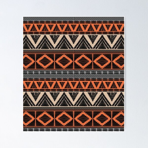 Item preview, Geometric Bohemian Print Pattern designed and sold by BellaProject.