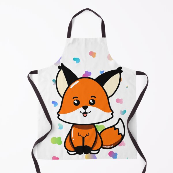 Item preview, Super cute fun adorable small baby fox cub designed and sold by LukjanovArt.