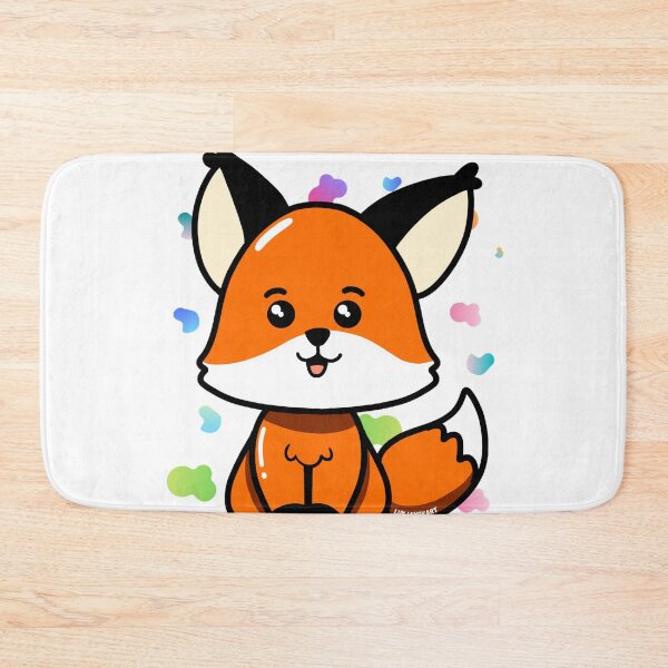 Item preview, Super cute fun adorable small baby fox cub designed and sold by LukjanovArt.