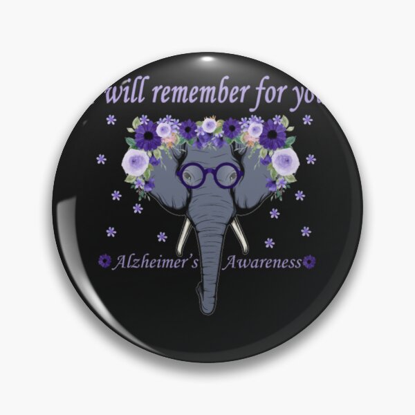 Artikelvorschau, Alzheimer Awareness Support Elefant entworfen und verkauft von ClamenTaon.