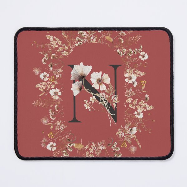Item preview, Blooms Monogram N designed and sold by ElenaDanilo.