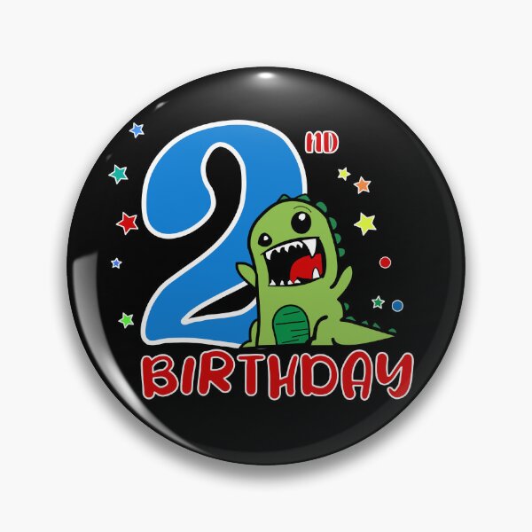 Item preview, Funny Dinosaur 2ND Birthday designed and sold by OverbeeDesigns.