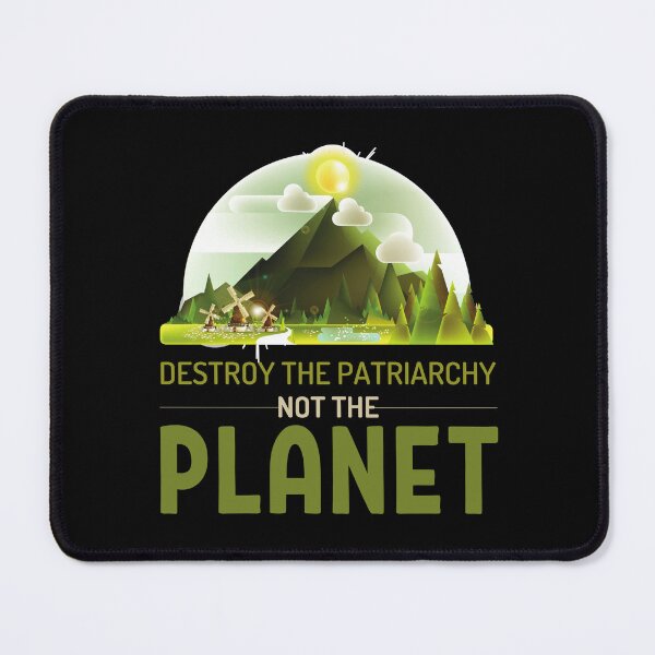 Item preview, Destroy The Patriarchy Not The planet - Vegan Feminist designed and sold by PrintaMaria.