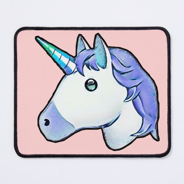 Item preview, Pastel purple Unicorn nude baby pink print designed and sold by DemonicGloom.