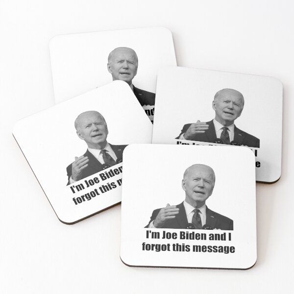 Item preview, I'm Joe Biden and I forgot This Message Quality Laminated Sticker Decal designed and sold by SGNorton.