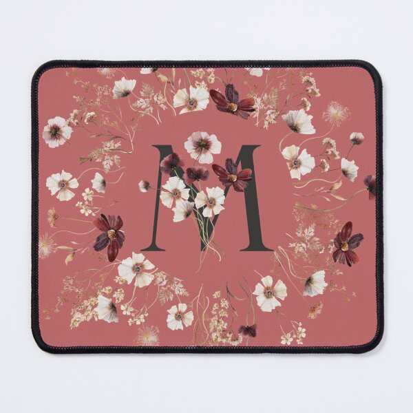 Item preview, Blooms Monogram M designed and sold by ElenaDanilo.