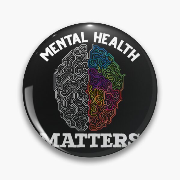 Item preview, Mental Health Awareness Colorful Brain designed and sold by ClamenTaon.