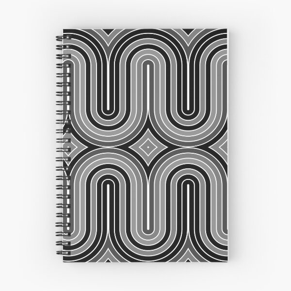 Item preview, Black and White Groovy Rainbow designed and sold by Carolina Diaz.