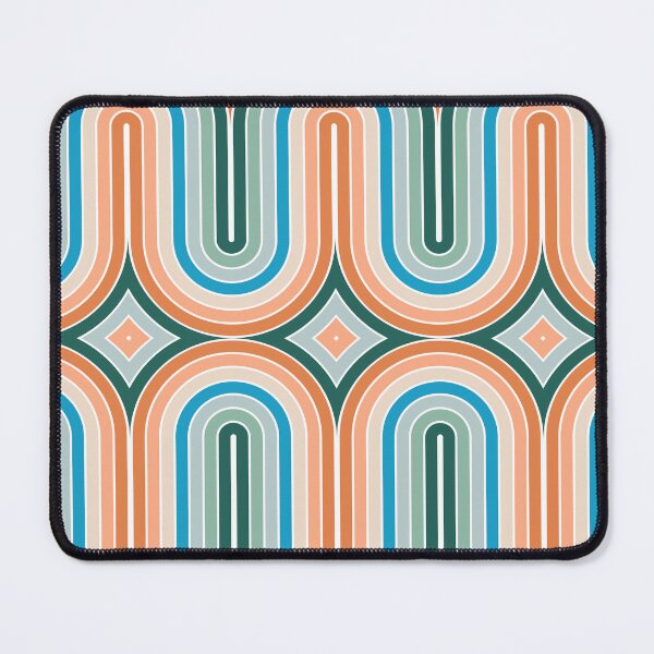 Item preview, Orange and Teal Groovy Rainbow designed and sold by Carolina Diaz.