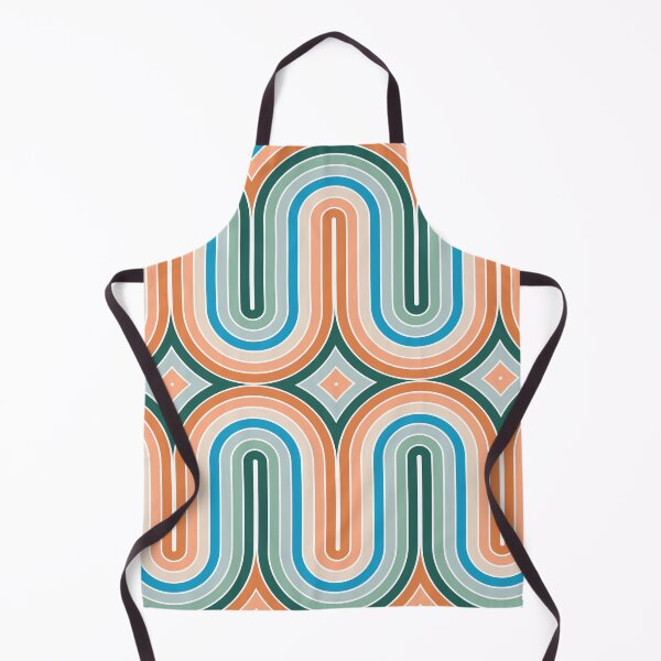 Item preview, Orange and Teal Groovy Rainbow designed and sold by Carolina Diaz.