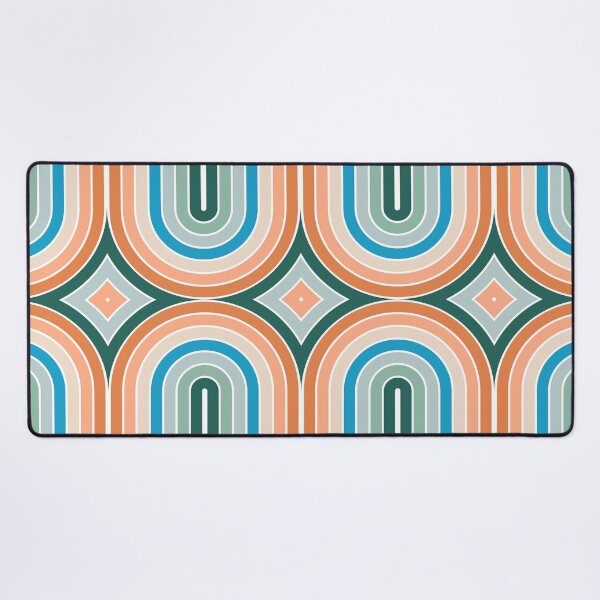 Item preview, Orange and Teal Groovy Rainbow designed and sold by Carolina Diaz.
