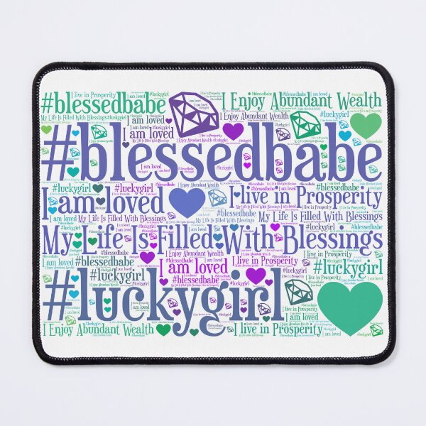 Item preview, Blessed Gem Heart Purple and Sea Green designed and sold by frankie5368.