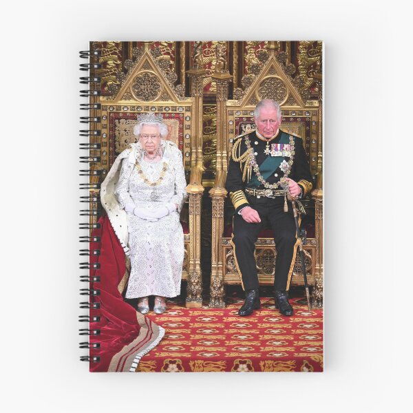 Item preview, Queen Elizabeth II and Prince Charles designed and sold by KNBS.