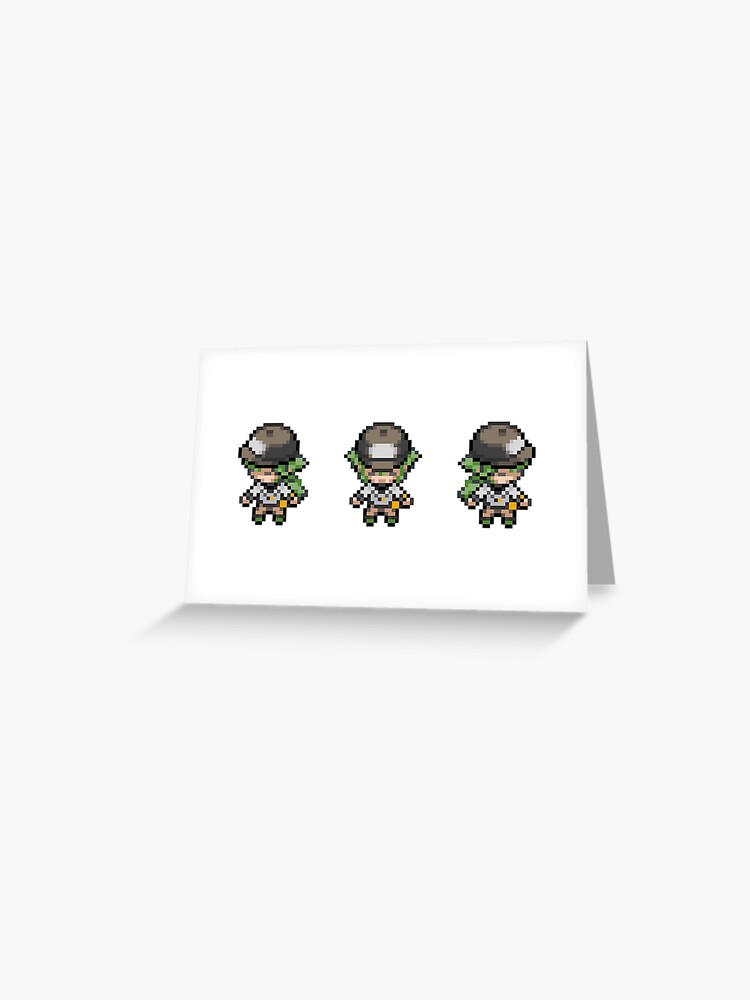 N Shaking Head Sprites" Greeting Card for Sale by rachxt | Redbubble
