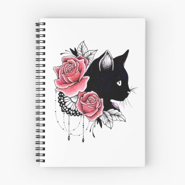 Item preview, Cute Kitty Pink Rose Quality Laminated Sticker Decal designed and sold by SGNorton.