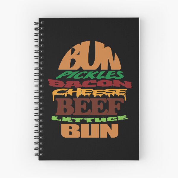 Item preview, Text Burger designed and sold by DrawnBadlyArt.