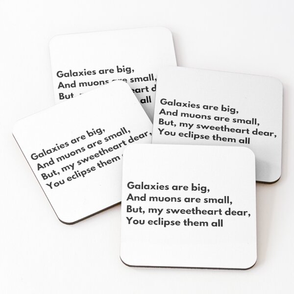 Item preview, Physics/Space Joke for Valentine designed and sold by Sci-Ninja-Blog.