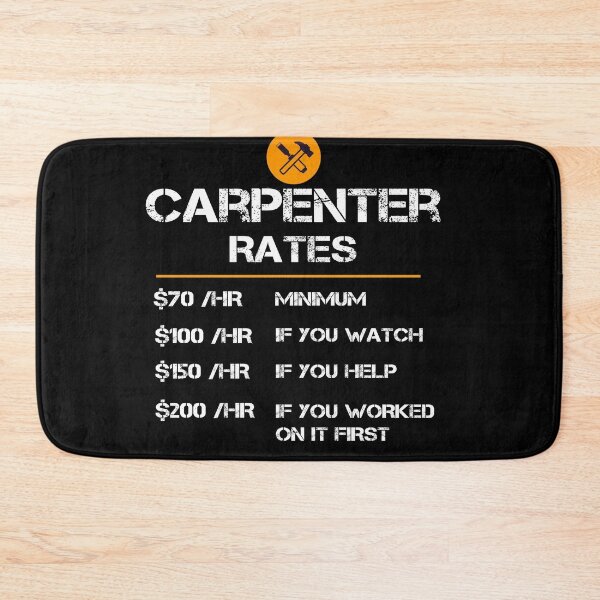 Item preview, Carpenter Rates Woodwooking designed and sold by rachidhaz.