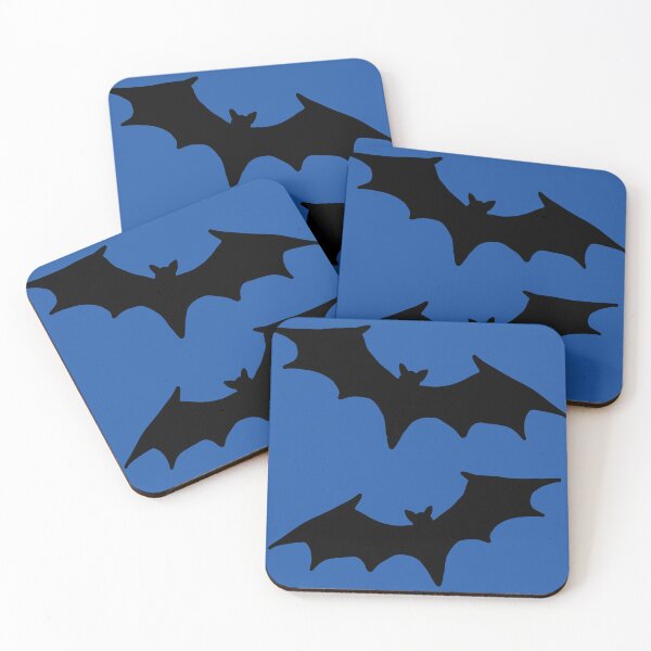 Item preview, Blue and black bat print designed and sold by DemonicGloom.