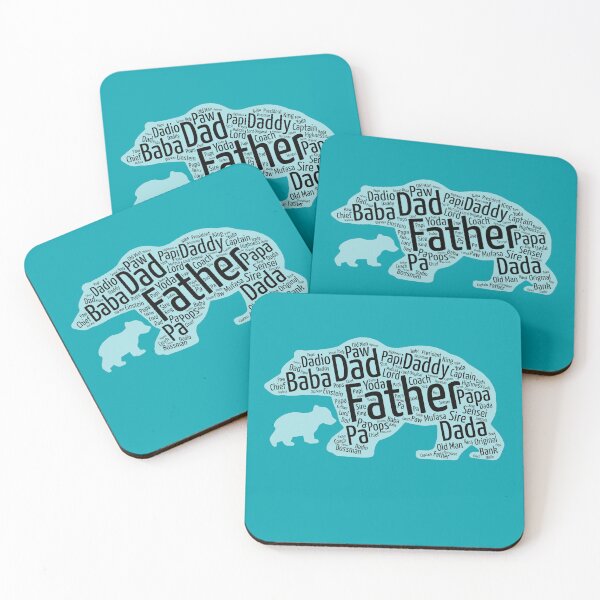 Item preview, Funny father dad nickname word cloud bear designed and sold by Kudos5678.