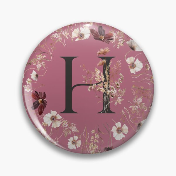 Item preview, Blooms Monogram H designed and sold by ElenaDanilo.